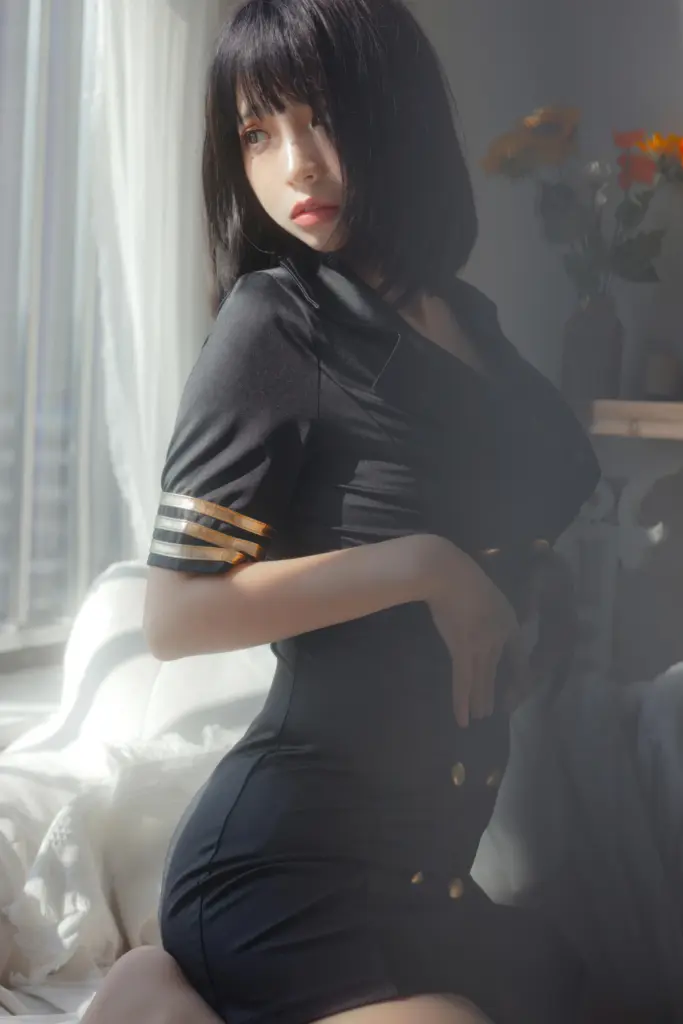 疯猫 ss 制服半身特写写真