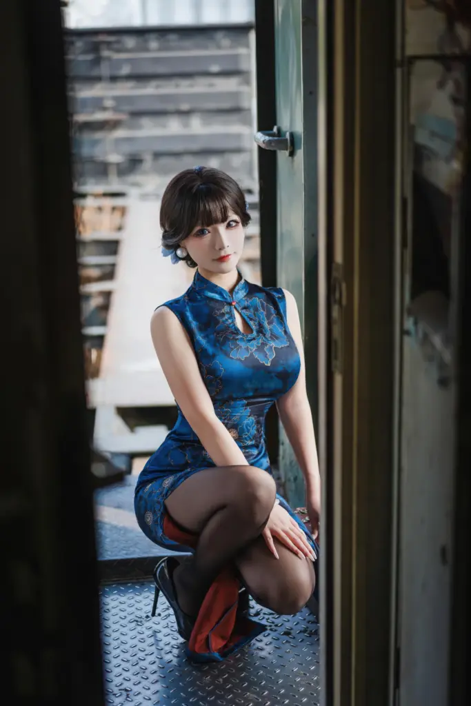 yuuhui 玉汇《朝花夕拾》主题全套旗袍写真