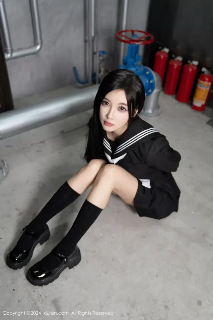 杨晨晨 Yome 暗黑不良水手服主题全套写真