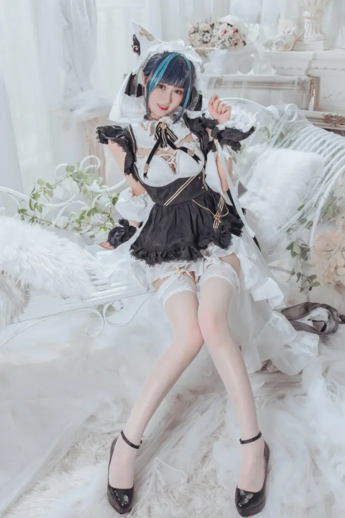 柴郡 cos,羽生三未《碧蓝航线》柴郡角色还原大片